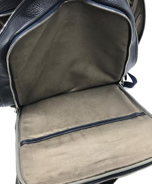 PELLE MORBIDA（ペッレモルビダ）PELLE MORBIDA (ペッレモルビダ) リュック ネイビーの古着・服飾アイテム