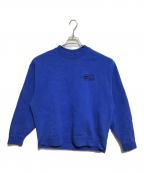 NIKE×stussyナイキ×ステューシー）の古着「Acid Wash Fleece Crew」｜ブルー