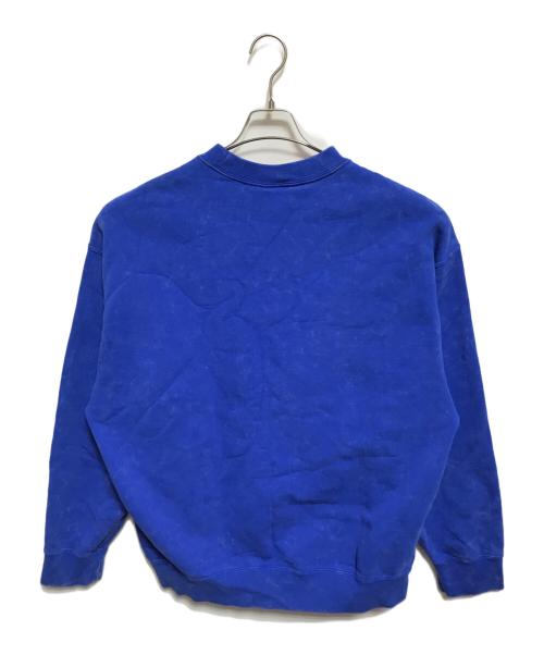 NIKE（ナイキ）NIKE (ナイキ) stussy (ステューシー) Acid Wash Fleece Crew ブルー サイズ:Lの古着・服飾アイテム