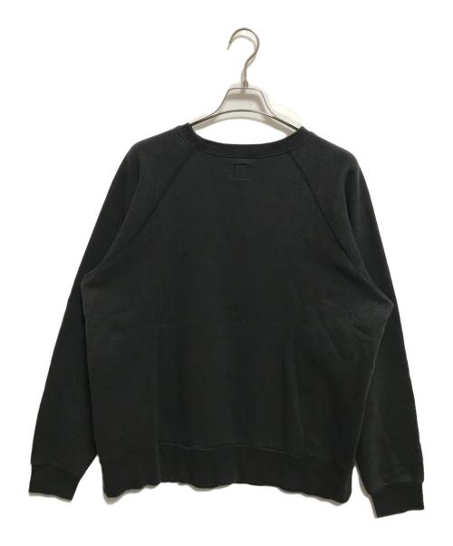 HUMAN MADE（ヒューマンメイド）HUMAN MADE (ヒューマンメイド) ラグランスウェット ブラック サイズ:XXLの古着・服飾アイテム