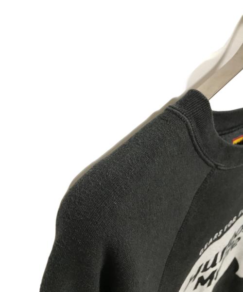 HUMAN MADE（ヒューマンメイド）HUMAN MADE (ヒューマンメイド) ラグランスウェット ブラック サイズ:XXLの古着・服飾アイテム