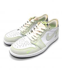 NIKE（ナイキ）の古着「Air Jordan 1 Low OG "Ghost Green"」｜グリーン×ホワイト