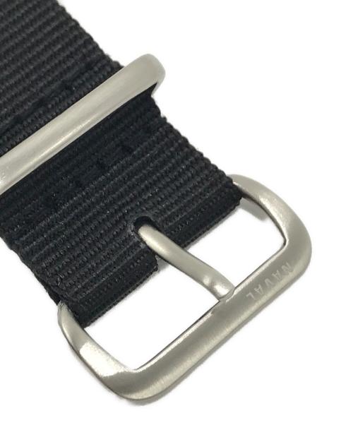 NAVAL WATCH（ナヴァル ウォッチ）NAVAL WATCH (ナヴァル ウォッチ) MILITARY WATCH MIL.-05 SV/BK ブラックの古着・服飾アイテム