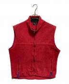 Patagoniaパタゴニア）の古着「フリースベスト」｜レッド