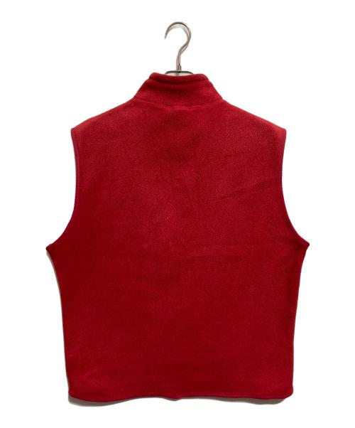 Patagonia（パタゴニア）Patagonia (パタゴニア) フリースベスト レッド サイズ:Mの古着・服飾アイテム
