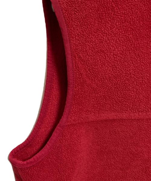 Patagonia（パタゴニア）Patagonia (パタゴニア) フリースベスト レッド サイズ:Mの古着・服飾アイテム