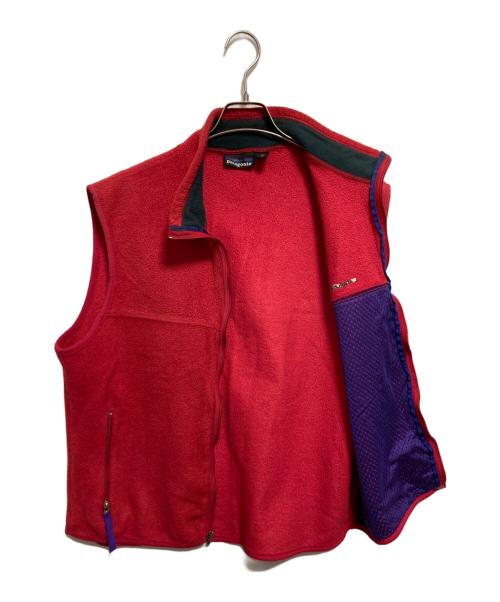 Patagonia（パタゴニア）Patagonia (パタゴニア) フリースベスト レッド サイズ:Mの古着・服飾アイテム