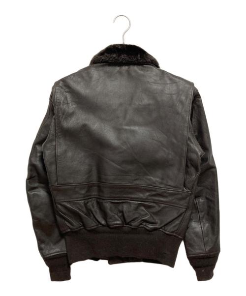 cooper（クーパー）cooper (クーパー) G-1 レザーフライトジャケット ブラック サイズ:34Rの古着・服飾アイテム