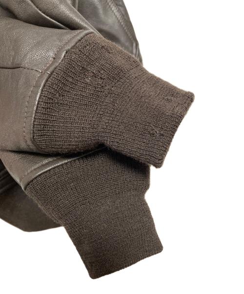 cooper（クーパー）cooper (クーパー) G-1 レザーフライトジャケット ブラック サイズ:34Rの古着・服飾アイテム
