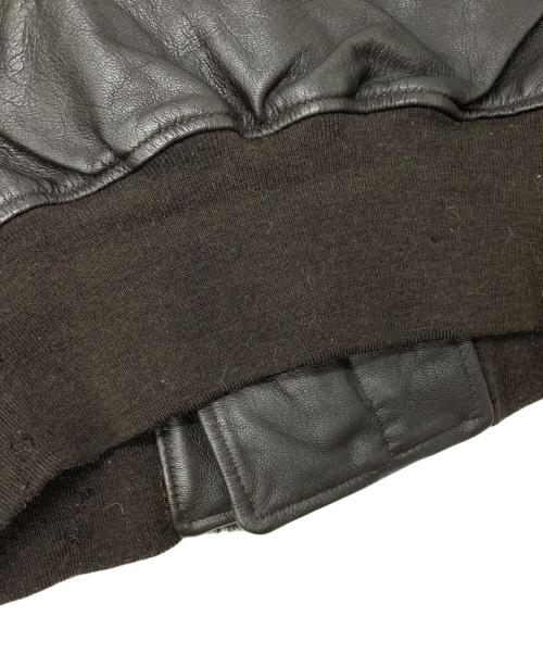 cooper（クーパー）cooper (クーパー) G-1 レザーフライトジャケット ブラック サイズ:34Rの古着・服飾アイテム
