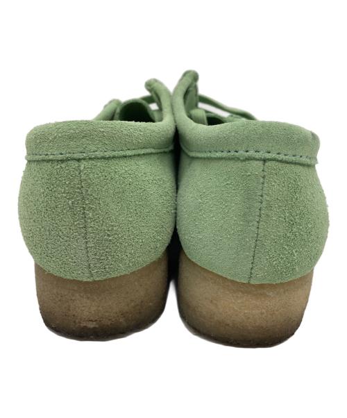 CLARKS（クラークス）CLARKS (クラークス) ワラビーブーツ グリーン サイズ:SIZE UK4の古着・服飾アイテム