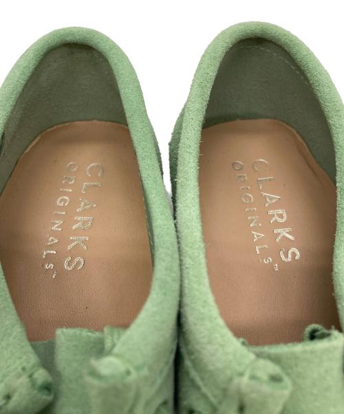 CLARKS（クラークス）CLARKS (クラークス) ワラビーブーツ グリーン サイズ:SIZE UK4の古着・服飾アイテム