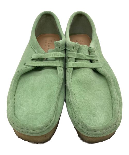 CLARKS（クラークス）CLARKS (クラークス) ワラビーブーツ グリーン サイズ:SIZE UK4の古着・服飾アイテム