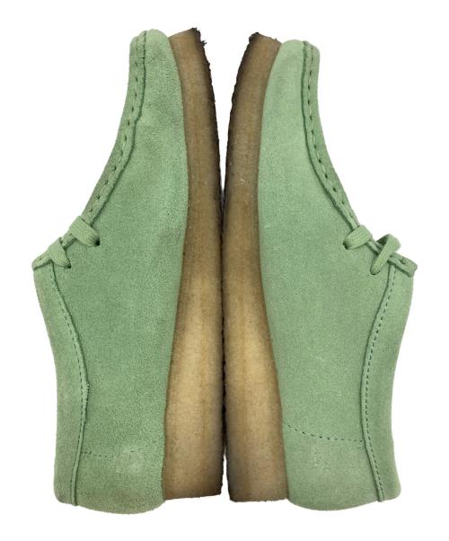 CLARKS（クラークス）CLARKS (クラークス) ワラビーブーツ グリーン サイズ:SIZE UK4の古着・服飾アイテム