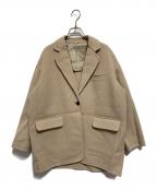 MUSE de Deuxieme Classeミューズ ドゥーズィエム クラス）の古着「Victorian Alies REVER JK」｜ベージュ