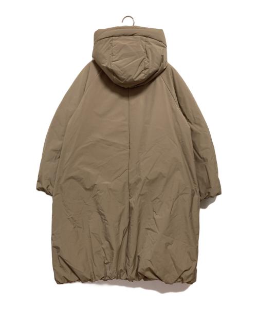 CLANE（クラネ）CLANE (クラネ) バルーン フーディ ロングダウンコート カーキ サイズ:SIZE 0の古着・服飾アイテム