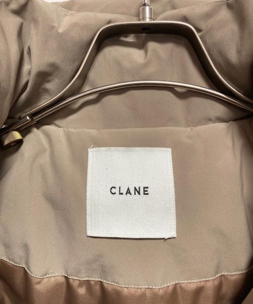CLANE（クラネ）CLANE (クラネ) バルーン フーディ ロングダウンコート カーキ サイズ:SIZE 0の古着・服飾アイテム