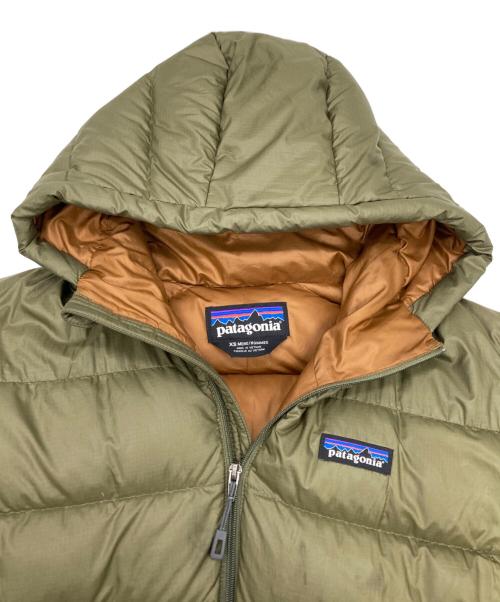 Patagonia（パタゴニア）Patagonia (パタゴニア) ハイロフトダウンフーディ オリーブ サイズ:XSの古着・服飾アイテム