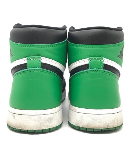 NIKE（ナイキ）NIKE (ナイキ) Air Jordan 1 Retro High OG ブラック×グリーン サイズ:27.5㎝の古着・服飾アイテム