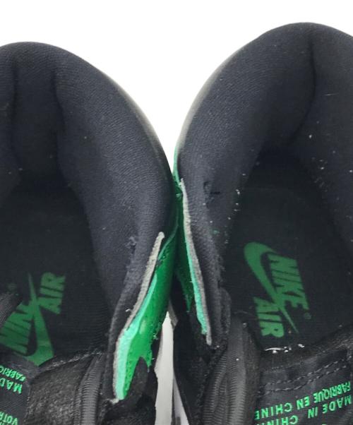 NIKE（ナイキ）NIKE (ナイキ) Air Jordan 1 Retro High OG ブラック×グリーン サイズ:27.5㎝の古着・服飾アイテム