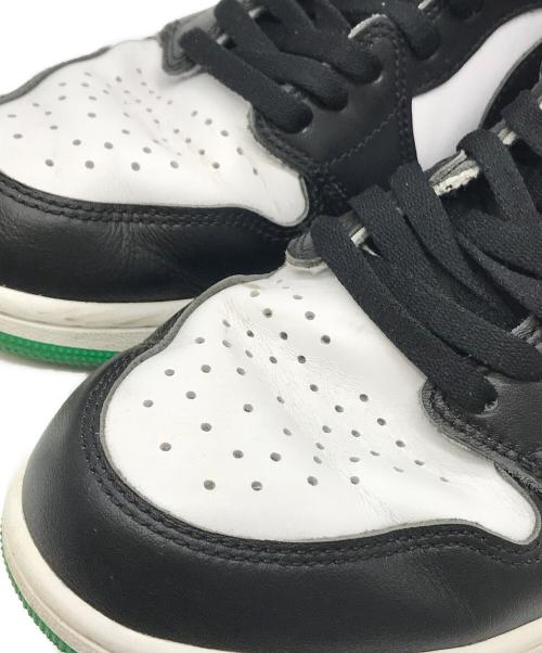 NIKE（ナイキ）NIKE (ナイキ) Air Jordan 1 Retro High OG ブラック×グリーン サイズ:27.5㎝の古着・服飾アイテム
