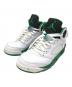 NIKE（ナイキ）の古着「Women's Air Jordan 5 Retro」｜ホワイト×グリーン
