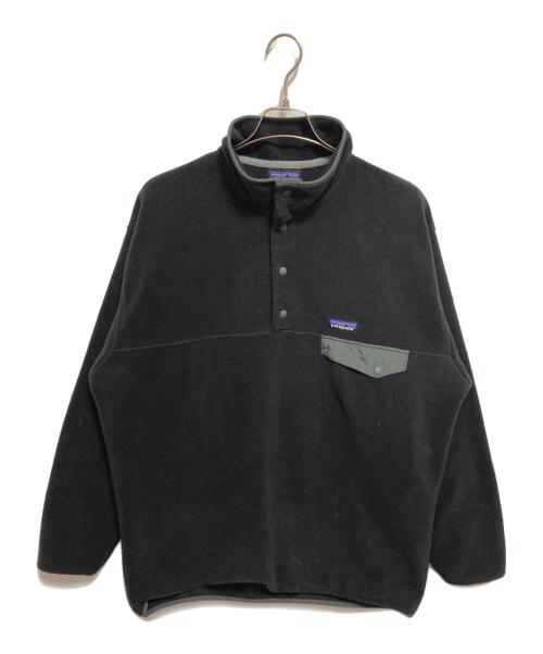 Patagonia（パタゴニア）Patagonia (パタゴニア) シンチラスナップT プルオーバー ブラック サイズ:Lの古着・服飾アイテム