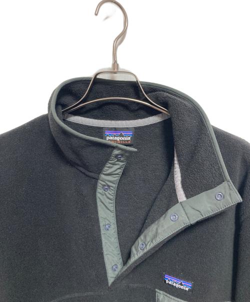 Patagonia（パタゴニア）Patagonia (パタゴニア) シンチラスナップT プルオーバー ブラック サイズ:Lの古着・服飾アイテム