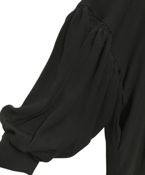 ENFOLD（エンフォルド）ENFOLD (エンフォルド) ミリオーネ HUGE DRESS ブラック サイズ:SIZE 38の古着・服飾アイテム