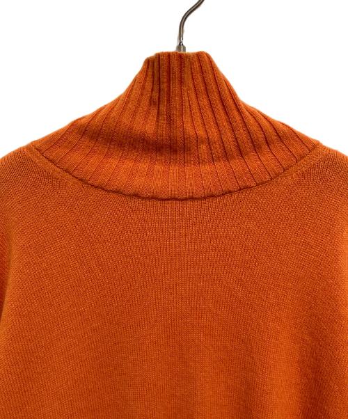 journal standard L'essage（ジャーナルスタンダード レサージュ）journal standard L'essage (ジャーナルスタンダード レサージュ) カシミヤMIXハイネックプルオーバー オレンジ サイズ:不明の古着・服飾アイテム