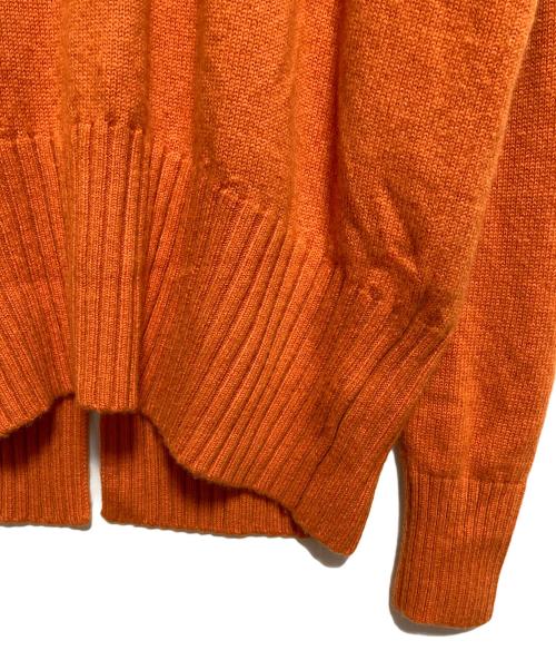 journal standard L'essage（ジャーナルスタンダード レサージュ）journal standard L'essage (ジャーナルスタンダード レサージュ) カシミヤMIXハイネックプルオーバー オレンジ サイズ:不明の古着・服飾アイテム