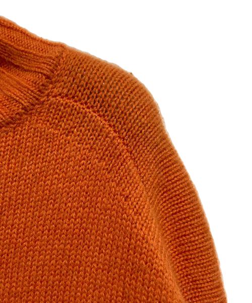 journal standard L'essage（ジャーナルスタンダード レサージュ）journal standard L'essage (ジャーナルスタンダード レサージュ) カシミヤMIXハイネックプルオーバー オレンジ サイズ:不明の古着・服飾アイテム
