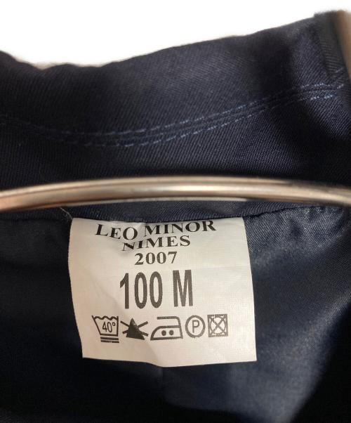 LEO MINOR NIMES（レオマイノーニームス）LEO MINOR NIMES (レオマイノーニームス) ロングコート ネイビー サイズ:SIZE 100 Mの古着・服飾アイテム
