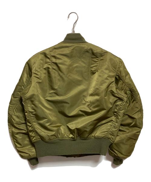 ALPHA（アルファ）ALPHA (アルファ) MA-1ジャケット オリーブ サイズ:Mの古着・服飾アイテム