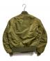 ALPHA (アルファ) MA-1ジャケット オリーブ サイズ:M：7000円