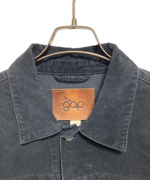 GAP（ギャップ）GAP (ギャップ) コーデュロイトラッカージャケット ブラック サイズ:Lの古着・服飾アイテム