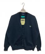 FRED PERRY×SSZフレッドペリー×エスエスズィー）の古着「ティーチャーカーディガン」｜ネイビー