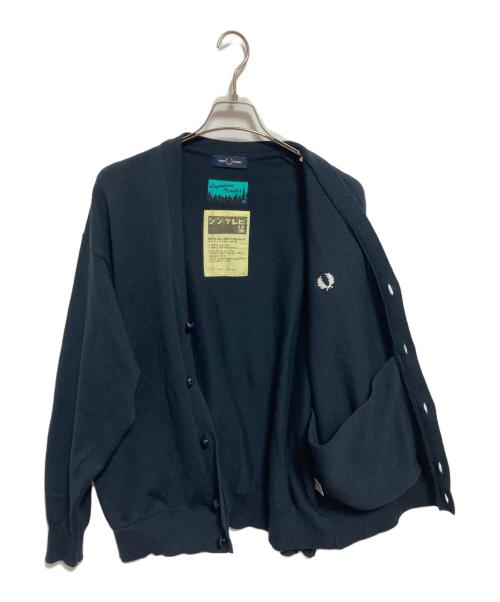 FRED PERRY（フレッドペリー）FRED PERRY (フレッドペリー) SSZ (エスエスズィー) ティーチャーカーディガン ネイビー サイズ:Sの古着・服飾アイテム