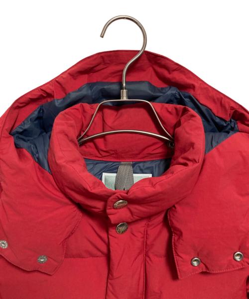 THE NORTH FACE（ザ ノース フェイス）THE NORTH FACE (ザ ノース フェイス) CAMP SIERRA Short ダウンジャケット レッド サイズ:Mの古着・服飾アイテム