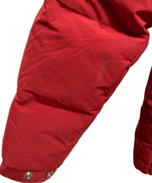 THE NORTH FACE（ザ ノース フェイス）THE NORTH FACE (ザ ノース フェイス) CAMP SIERRA Short ダウンジャケット レッド サイズ:Mの古着・服飾アイテム