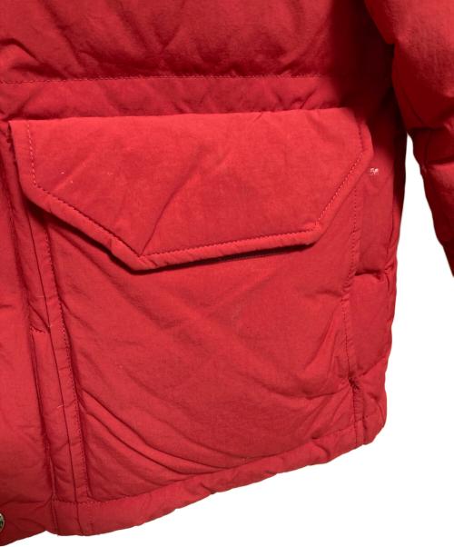 THE NORTH FACE（ザ ノース フェイス）THE NORTH FACE (ザ ノース フェイス) CAMP SIERRA Short ダウンジャケット レッド サイズ:Mの古着・服飾アイテム