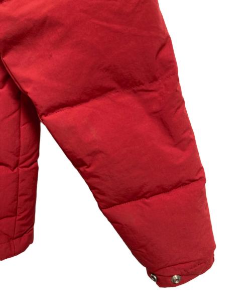 THE NORTH FACE（ザ ノース フェイス）THE NORTH FACE (ザ ノース フェイス) CAMP SIERRA Short ダウンジャケット レッド サイズ:Mの古着・服飾アイテム