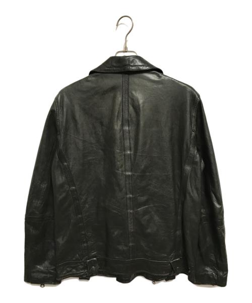 GAP（ギャップ）GAP (ギャップ) レザーライダースジャケット ブラック サイズ:Mの古着・服飾アイテム
