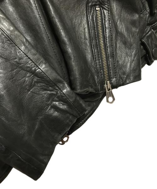 GAP（ギャップ）GAP (ギャップ) レザーライダースジャケット ブラック サイズ:Mの古着・服飾アイテム