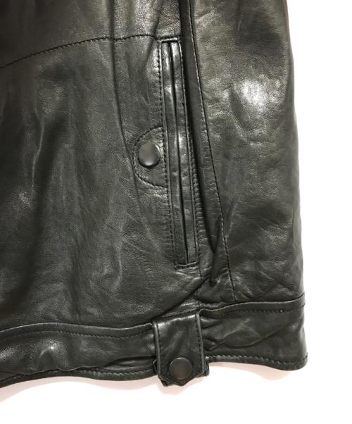 GAP（ギャップ）GAP (ギャップ) レザーライダースジャケット ブラック サイズ:Mの古着・服飾アイテム