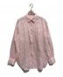 FRAMeWORK（フレームワーク）の古着「フレンチリネンレギュラーカラーシャツ」｜ピンク