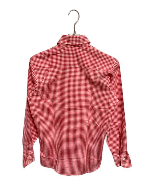 PERMANENT PRESS（パーマネントプレス）PERMANENT PRESS (パーマネントプレス) 60-70sチェックシャツ ピンク×ホワイト サイズ:Sの古着・服飾アイテム