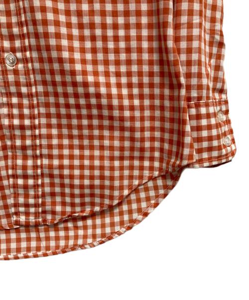 LEVI'S（リーバイス）LEVI'S (リーバイス) 長袖シャツ オレンジ×ホワイト サイズ:なし(下記参照)の古着・服飾アイテム