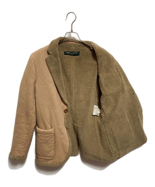 COMME des GARCONS HOMME（コムデギャルソン オム）COMME des GARCONS HOMME (コムデギャルソン オム) 裏ボアジャケット ベージュ サイズ:Mの古着・服飾アイテム