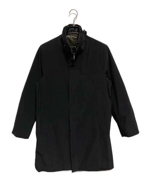MACKINTOSH LONDON（マッキントッシュ ロンドン）MACKINTOSH LONDON (マッキントッシュ ロンドン) ストレッチタフタコート ブラック サイズ:40の古着・服飾アイテム